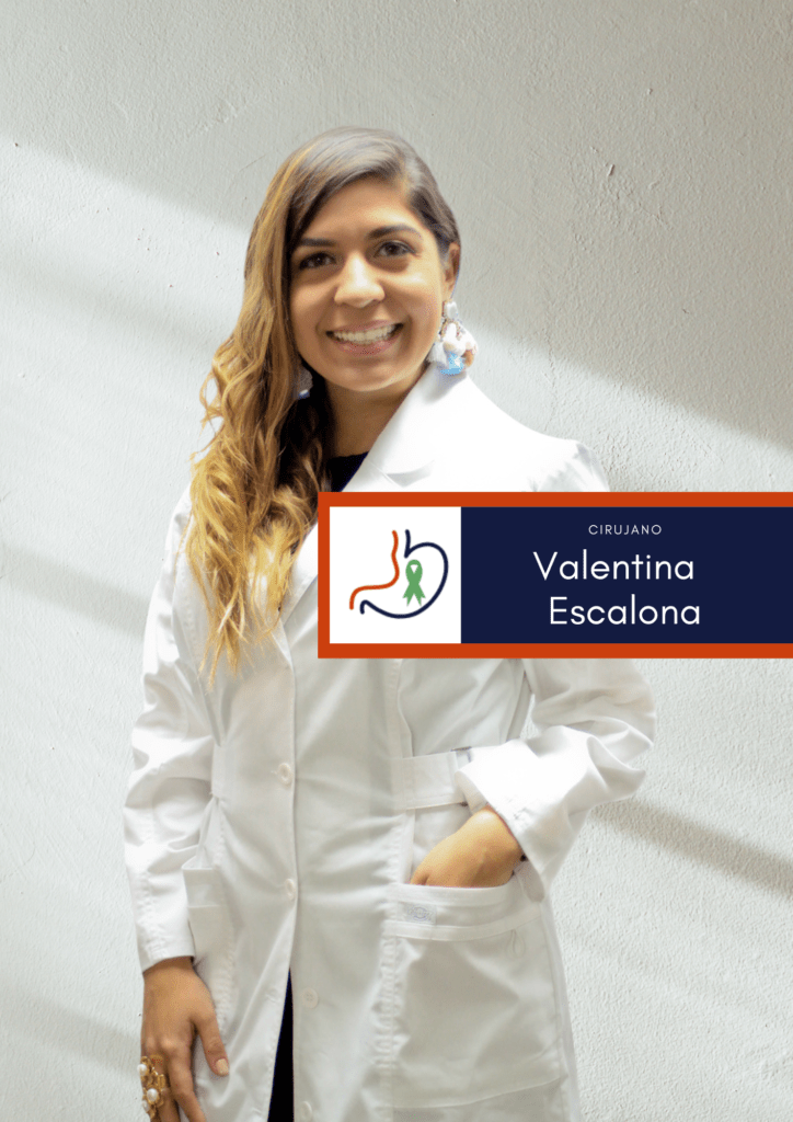 Dra. Valentina Escalona Miembro del equipo del Dr. Jorge Higuerey